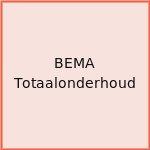 BEMA Totaalonderhoud
